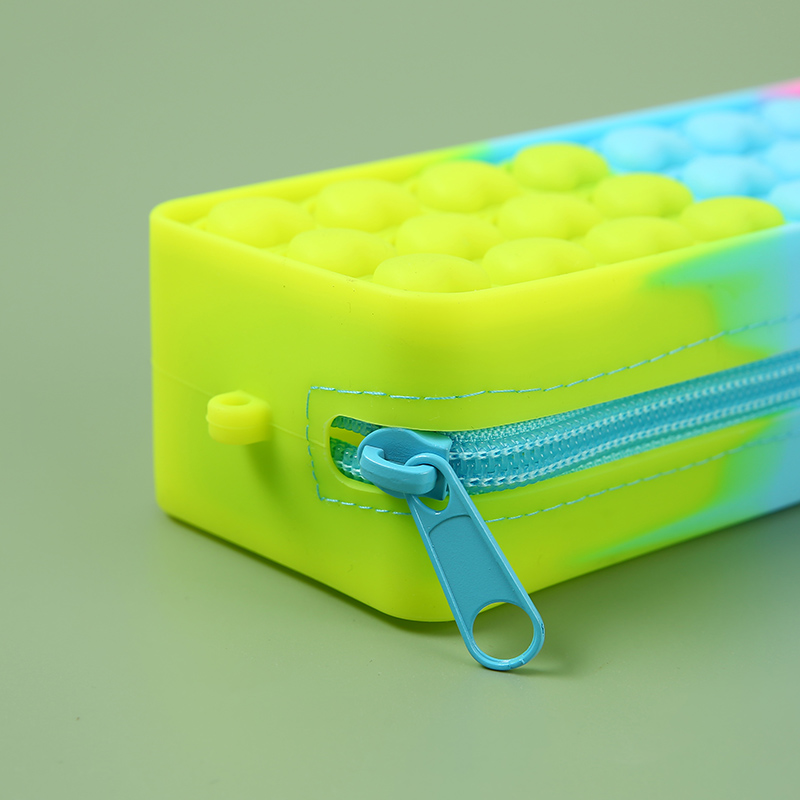 Silicone stationery pencil case