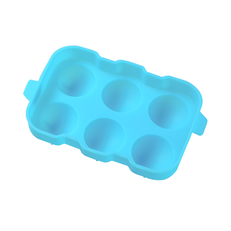 Silicone ball ice tray